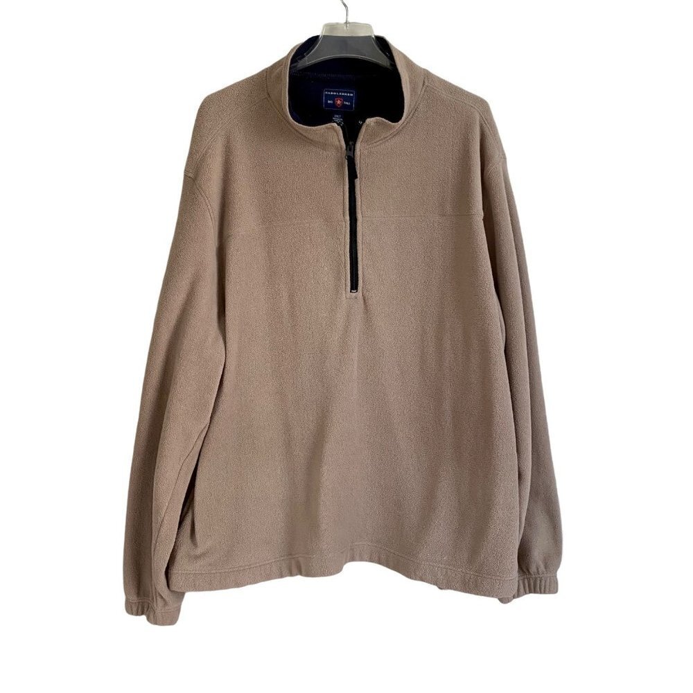 Saddlebred Fleece Pullover Quarter Zip with Pockets Size 2XLT